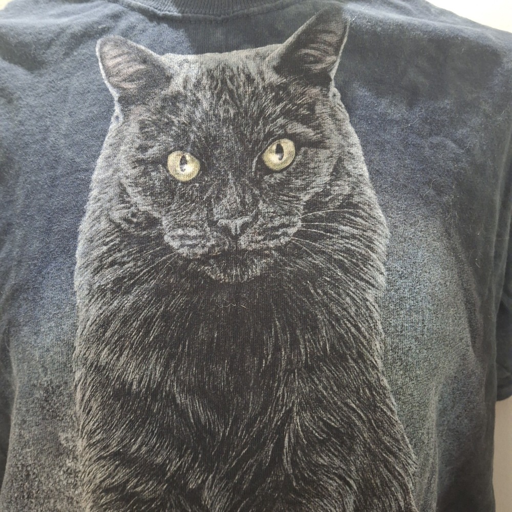 The Mountain Vintage Black Cat Ouija Board T-Shirt Magic Fantasy Wicca Tie Dye M - Picture 6 of 9